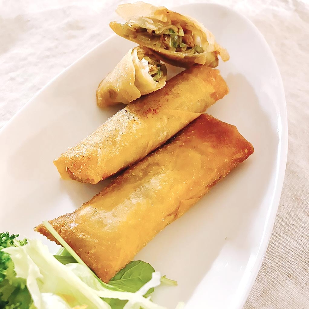豚チーズ春巻き